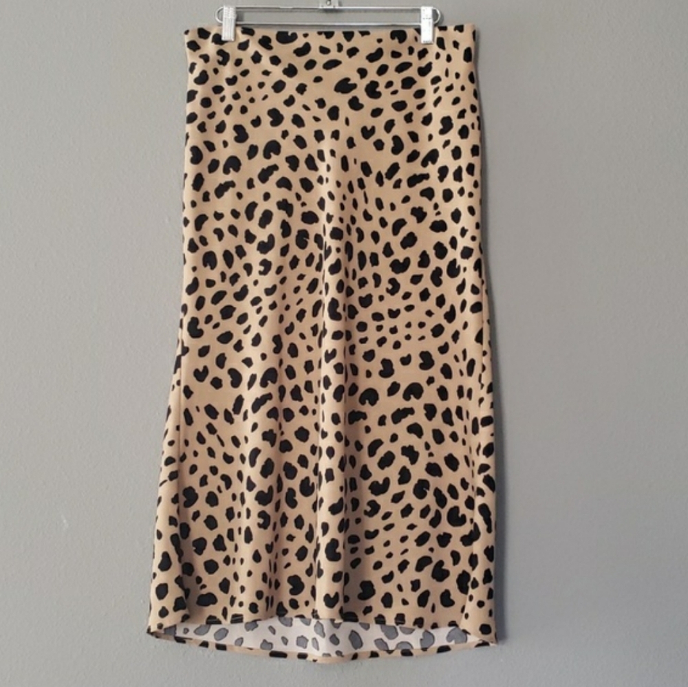 Rachel Zoe Animal Print Skirt